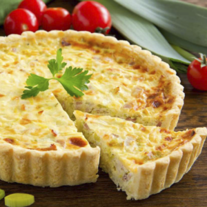 Quiche Lorraine sin Gluten