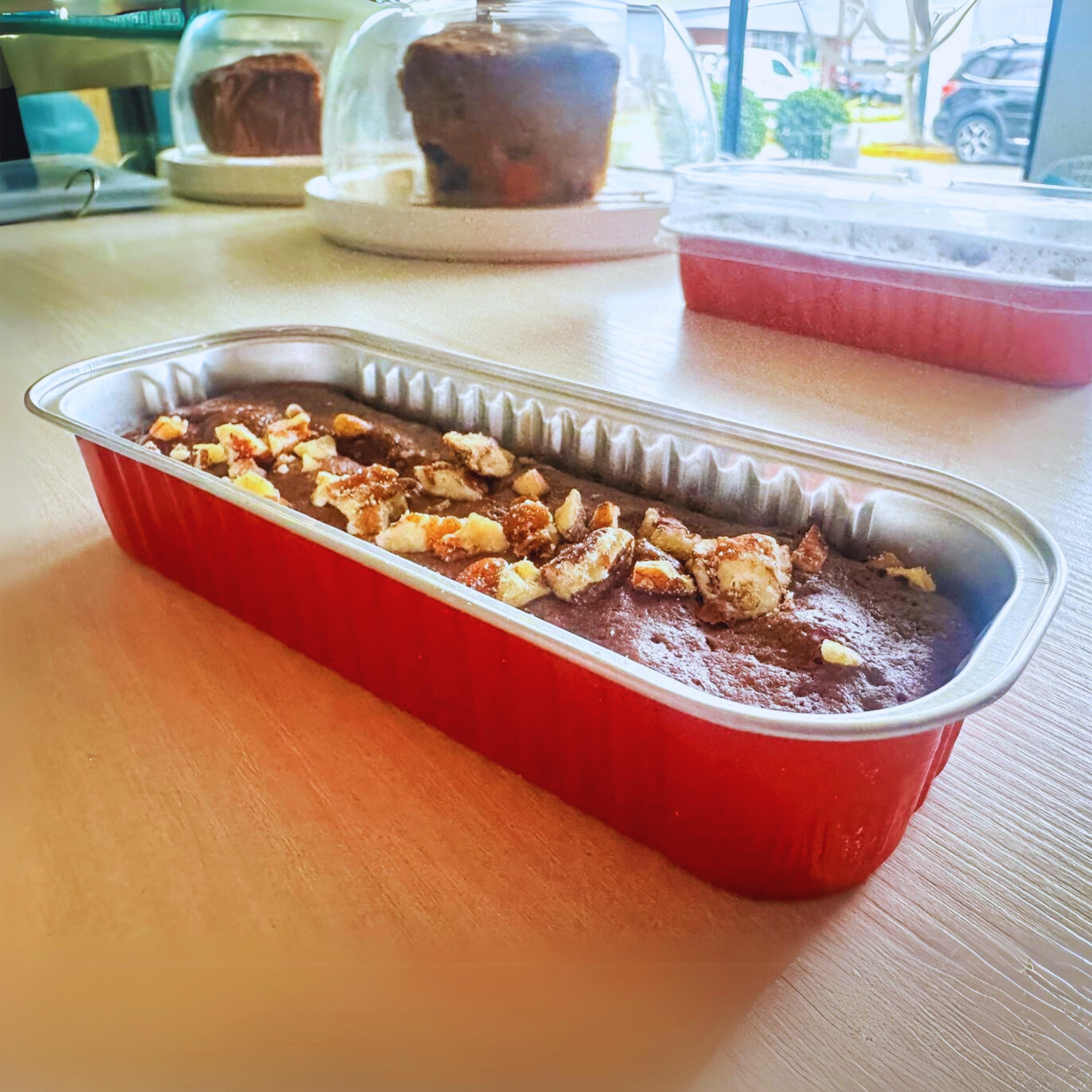 Brownie con Pecanas Individual