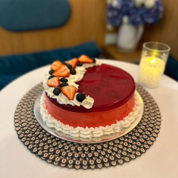 Torta Helada de Fresas